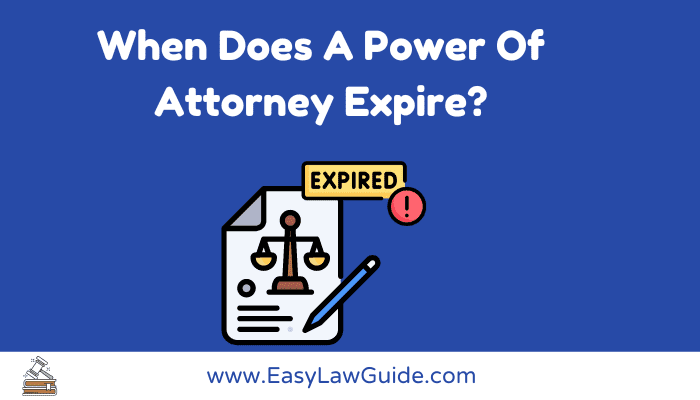 When does a power of attorney expire image