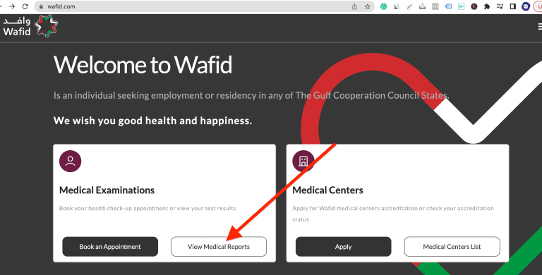 How To Check Wafid Medical Statusgamcagcchmc 4723