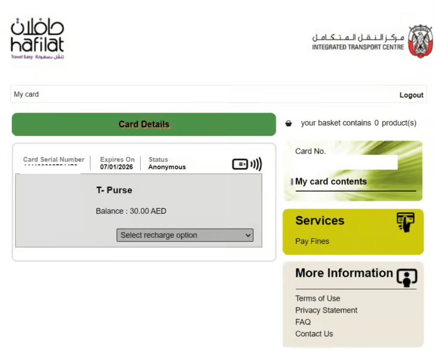 hafilat-card-balance-check-online